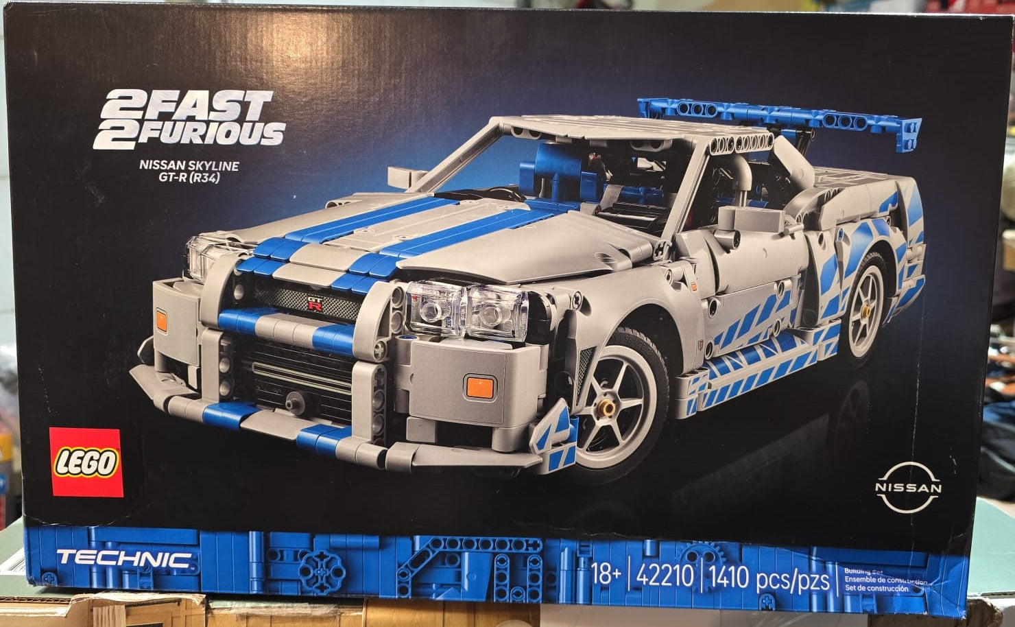 LEGO Nissan Skyline GT-R Die-Cast Car - 2 Fast 2 Furious