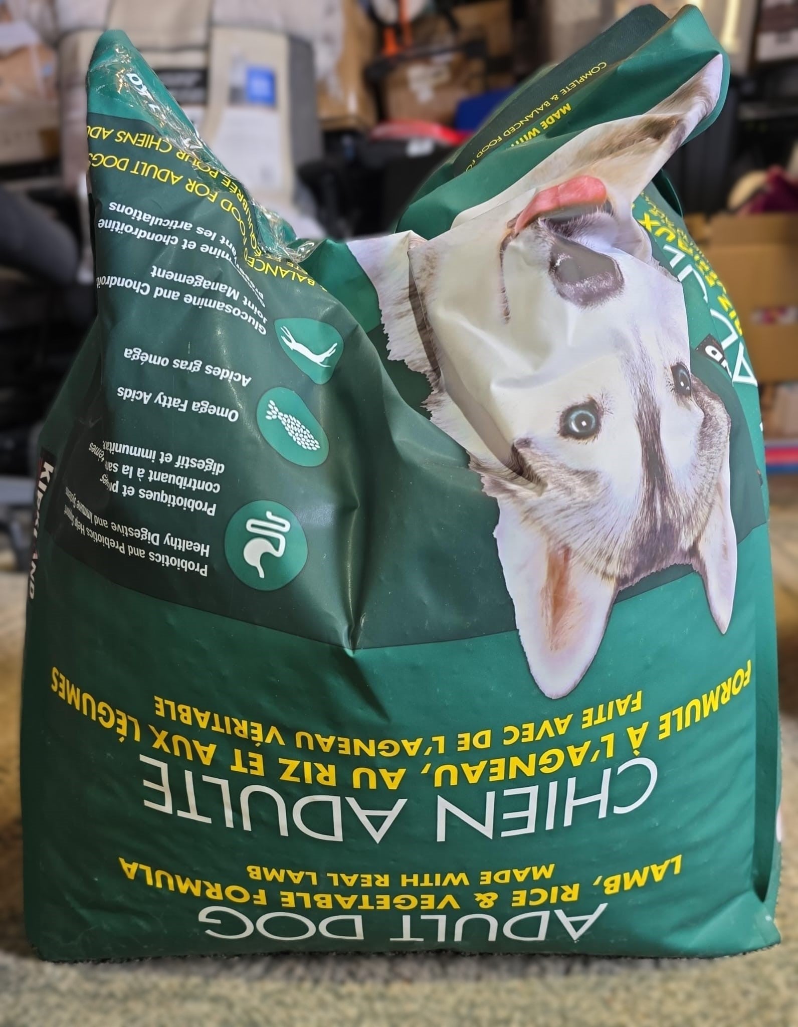 Kirkland Signature Lamb, Rice & Vegetables Adult Dog Food, 18.14 kg (40 lb.)
