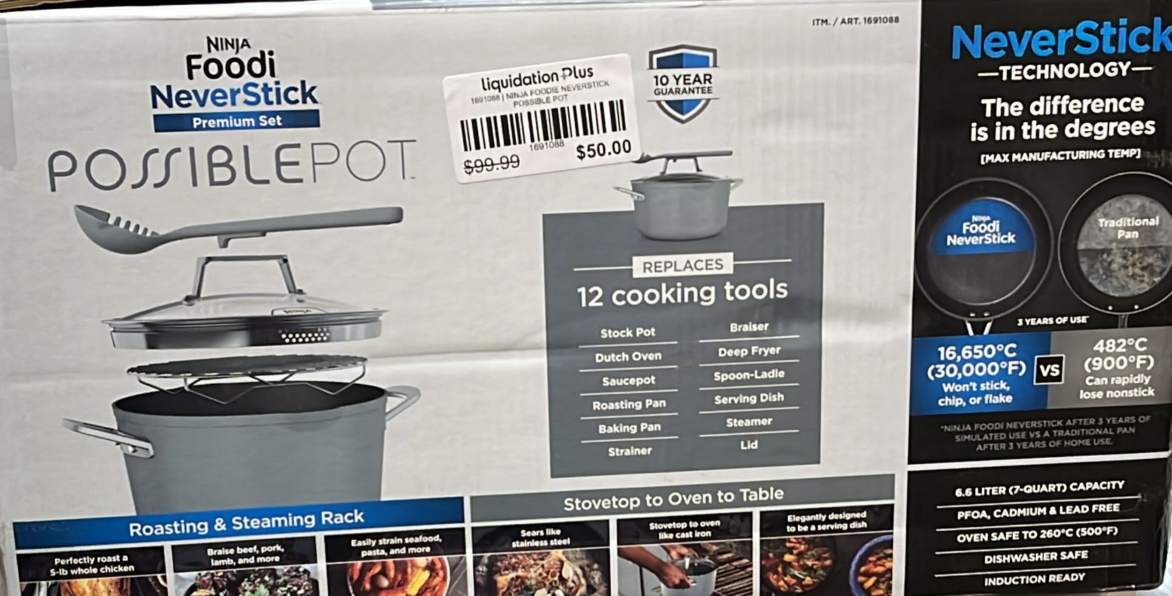 NINJA FOODI POSSIBLE POT 6.6 L
