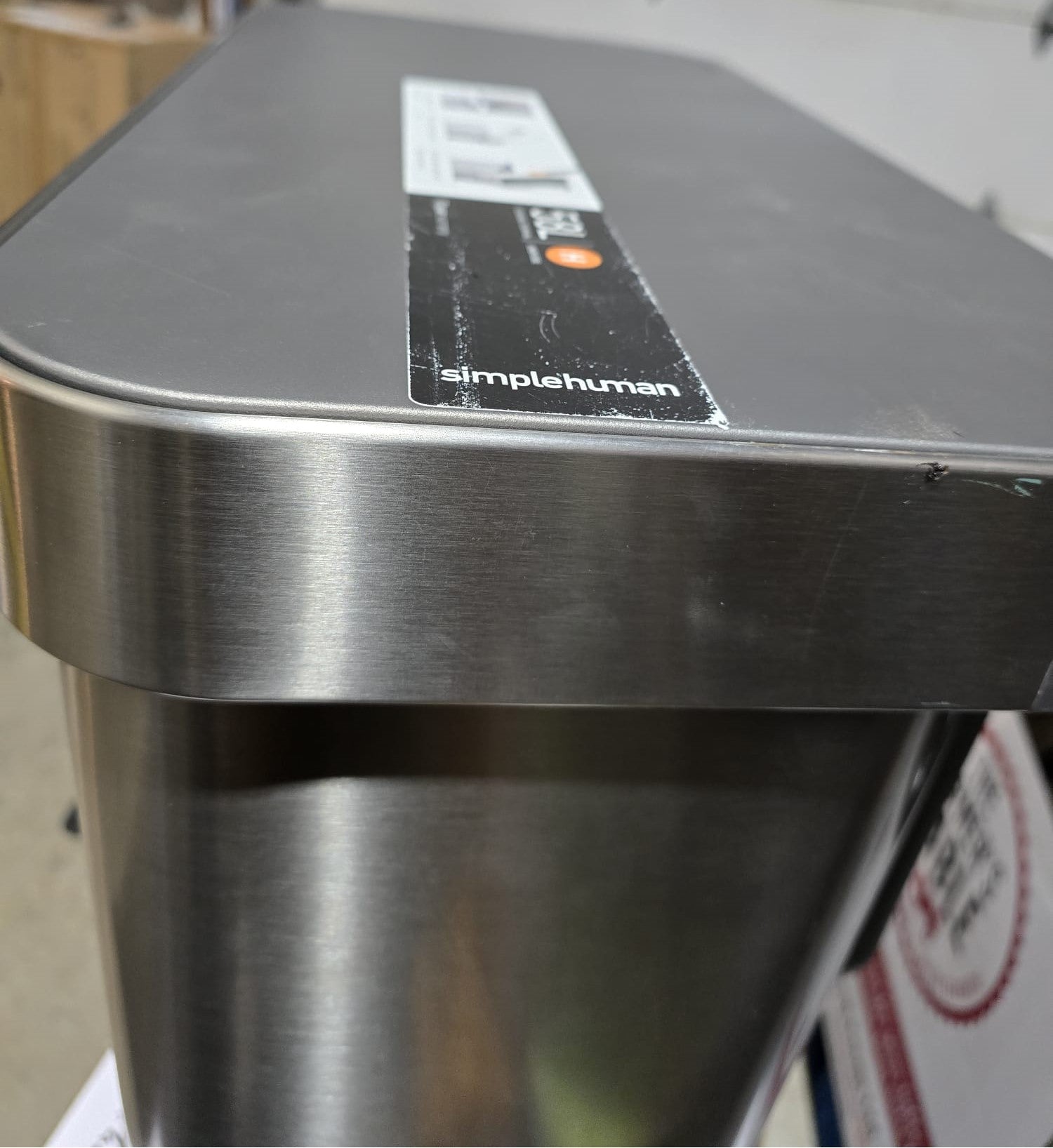 Simplehuman 58L Dual Compartment Step Can