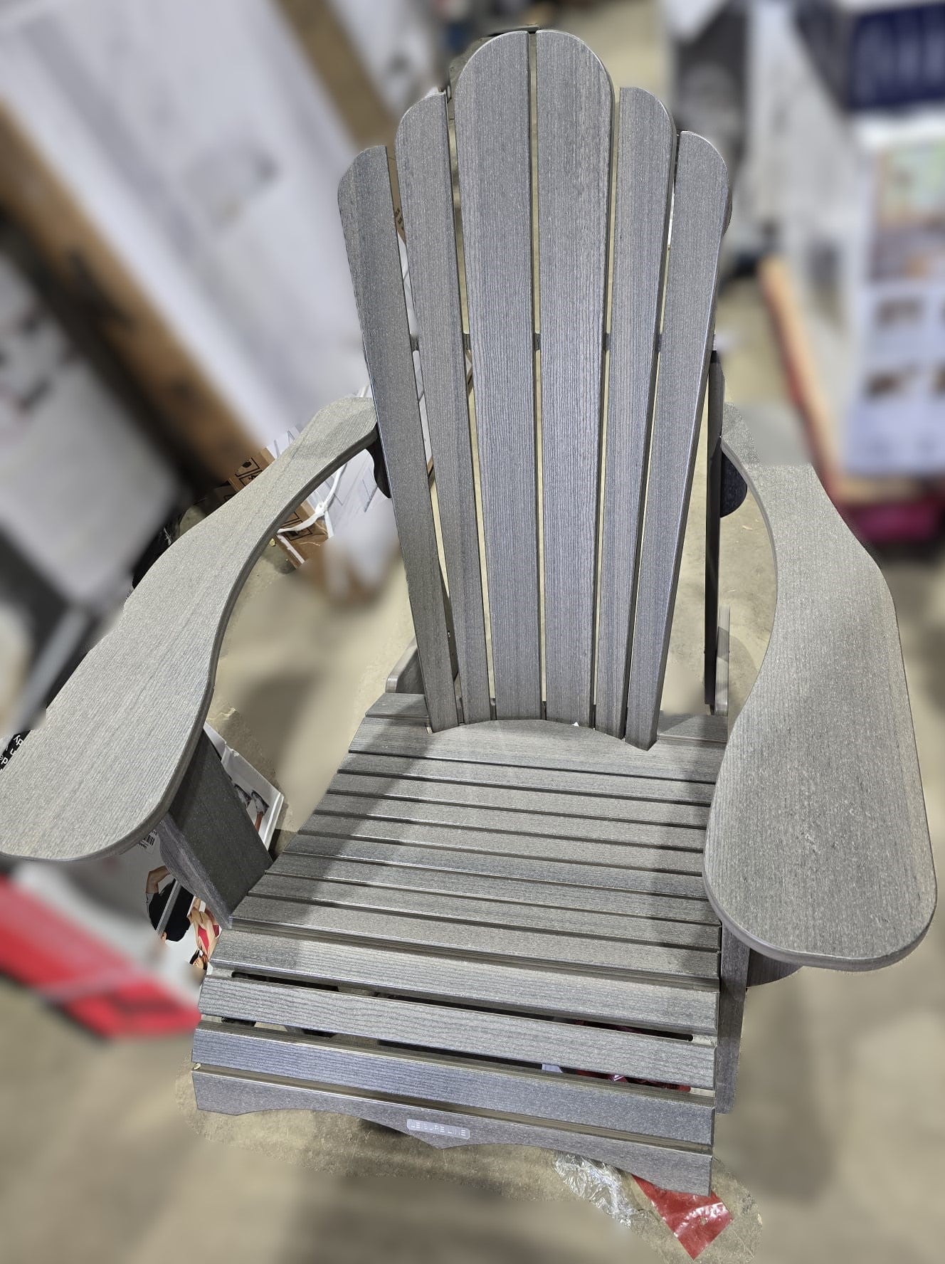Classic Adirondack Chair - Coastal Grey