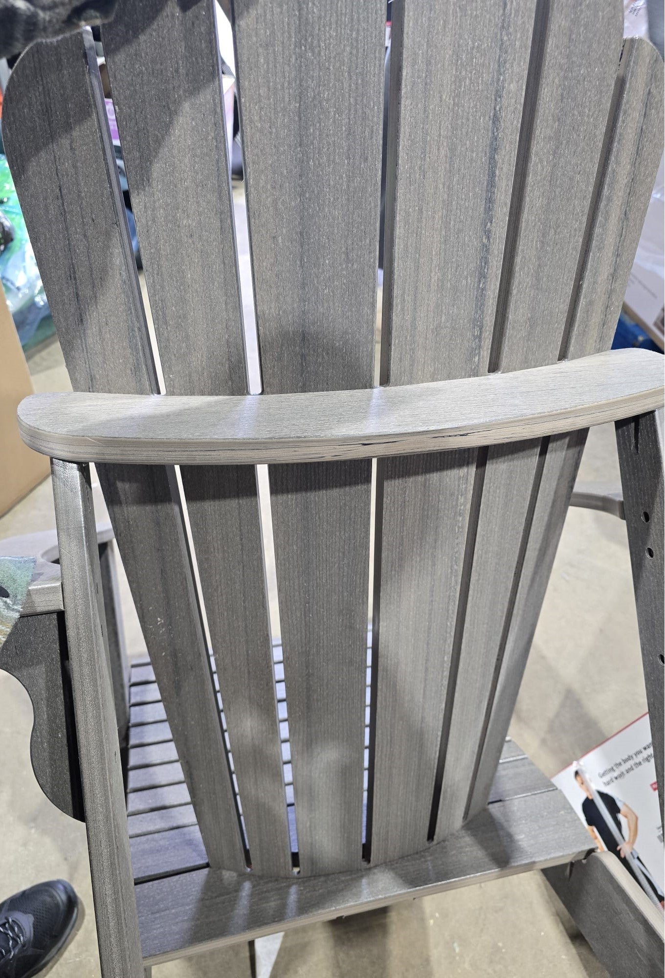 Classic Adirondack Chair - Coastal Grey