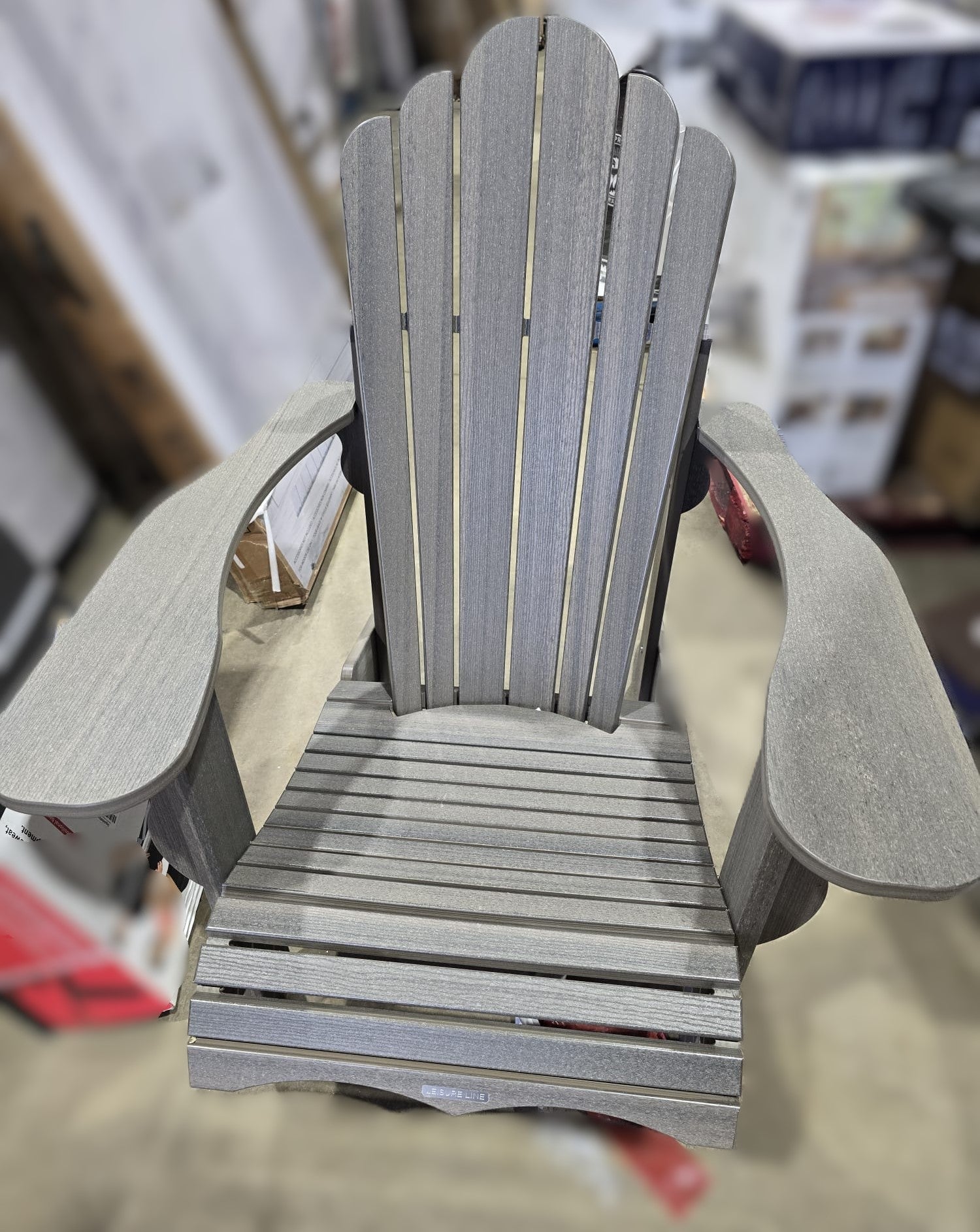Classic Adirondack Chair - Coastal Grey