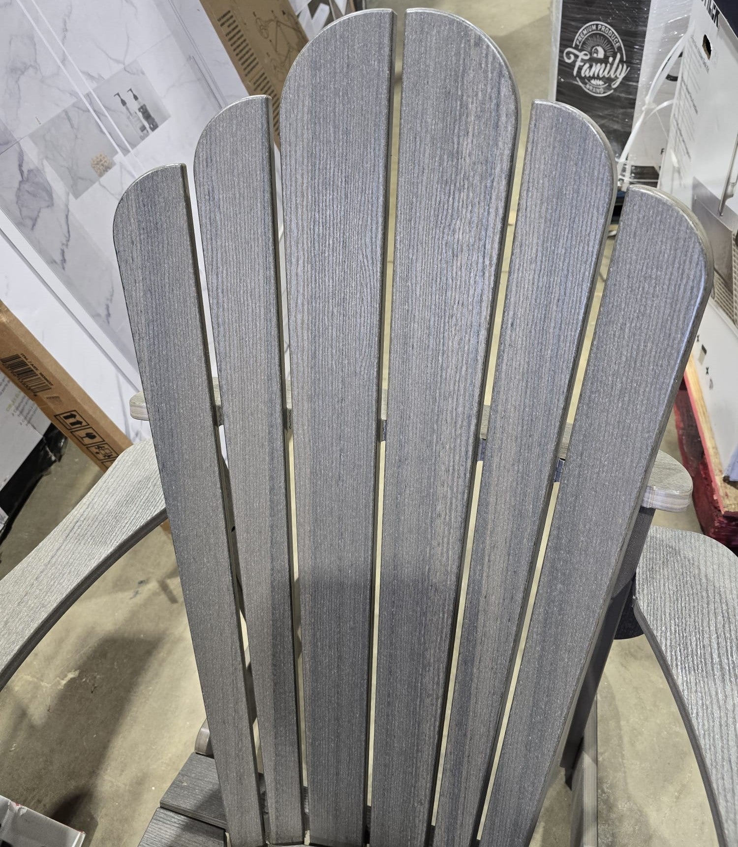 Classic Adirondack Chair - Coastal Grey