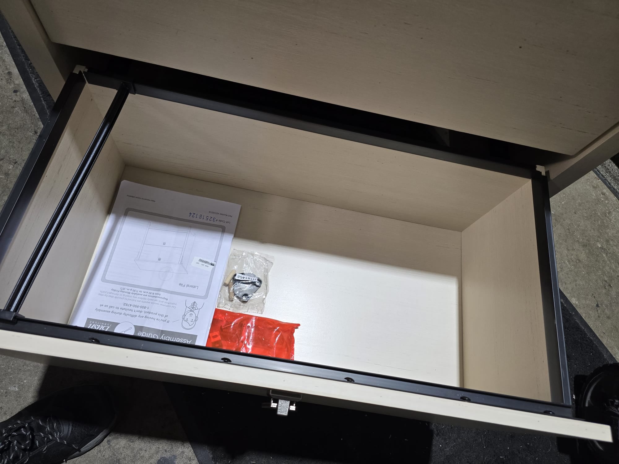 Bush Salinas 2 Drawer Lateral File Cabinet White