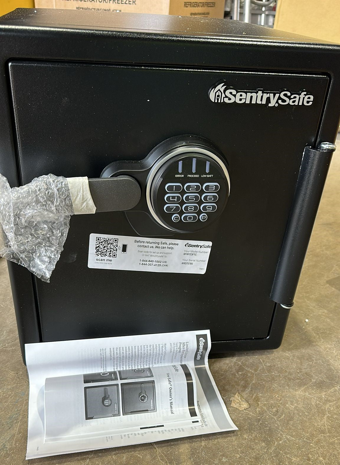 SentrySafe SFW123FTC 1.2 cu.ft. Electronic Fire Safe