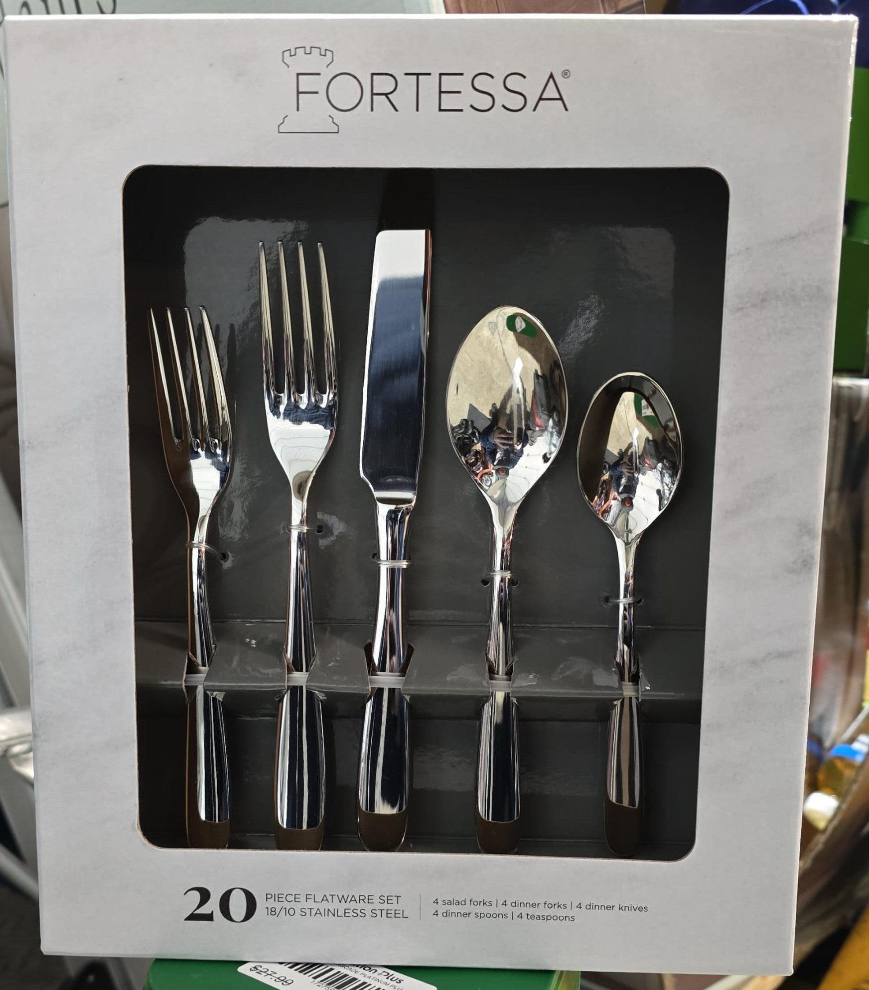 Fortessa Grand City Flatware Set, 20-piece