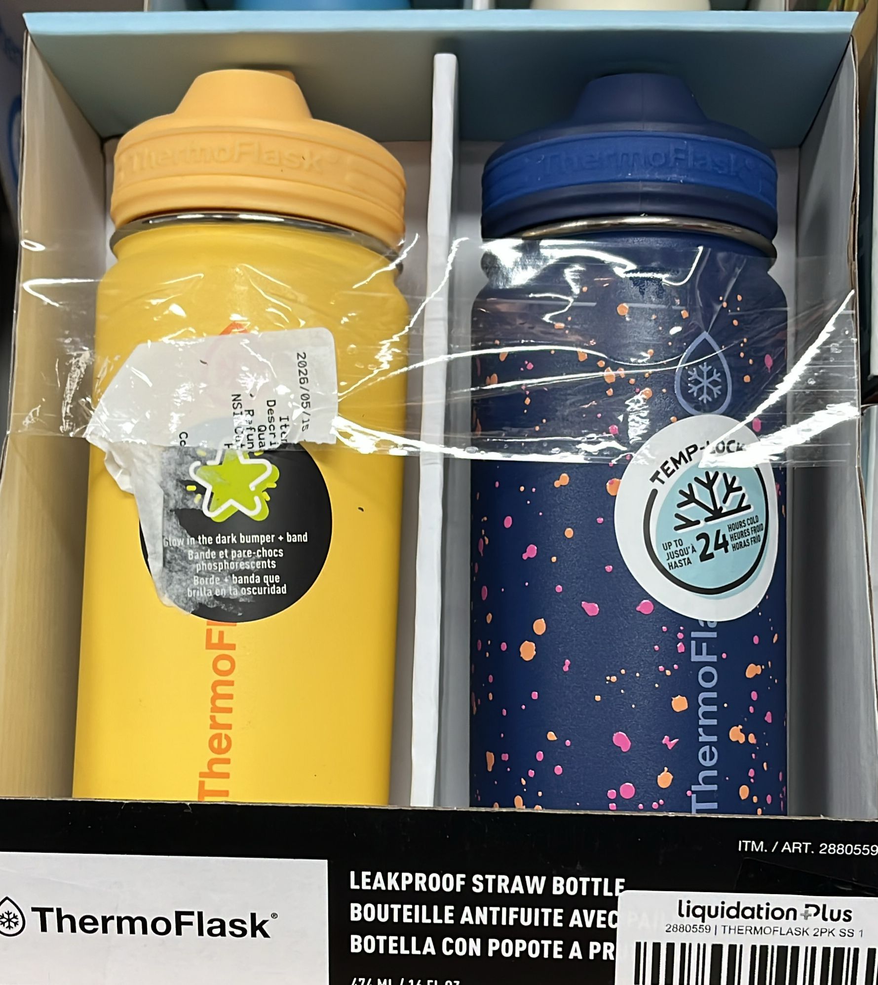 ThermoFlask Stainless Steel Water Bottles