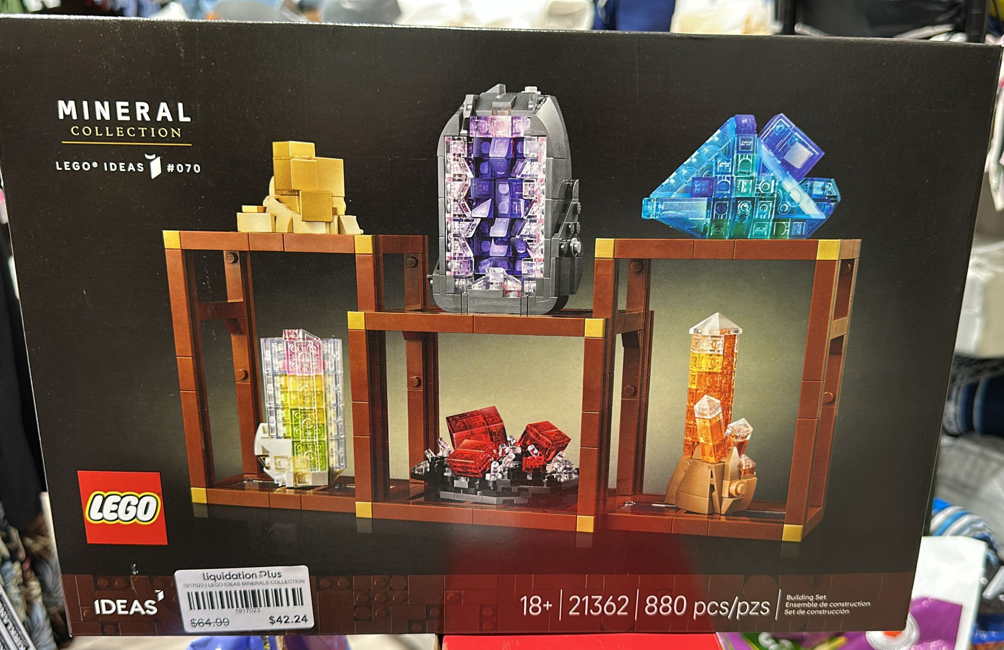 LEGO IDEAS MINERALS COLLECTION 21362