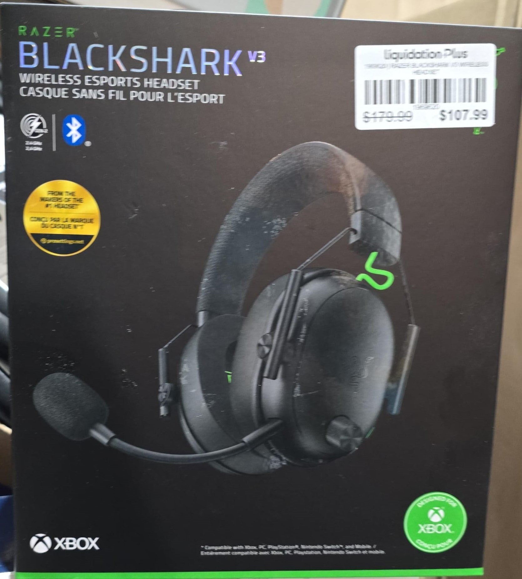 RAZER BLACKSHARK V3 WIRELESS HEADSET