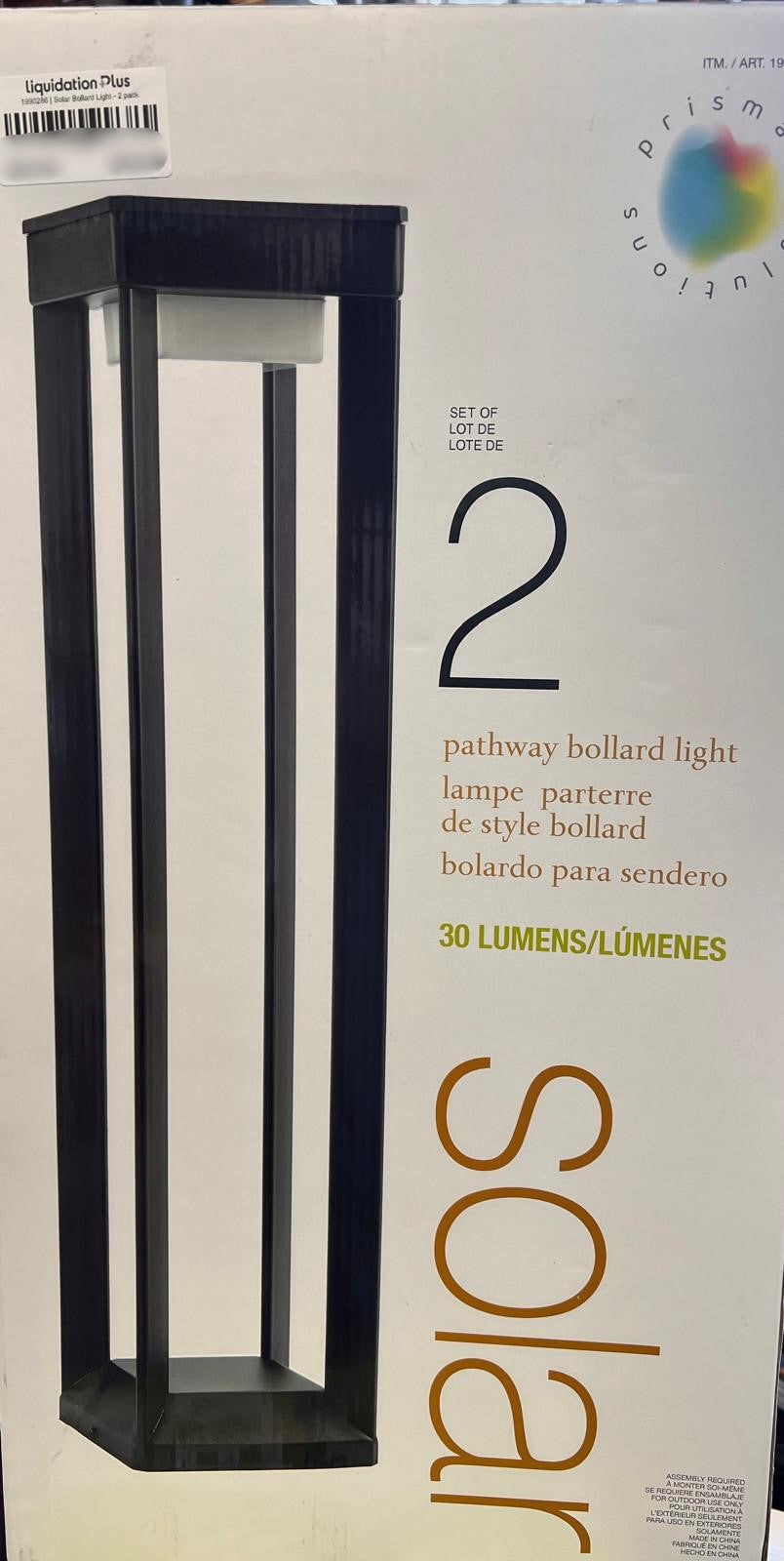 LED Solar Pathway Lights 2-pack