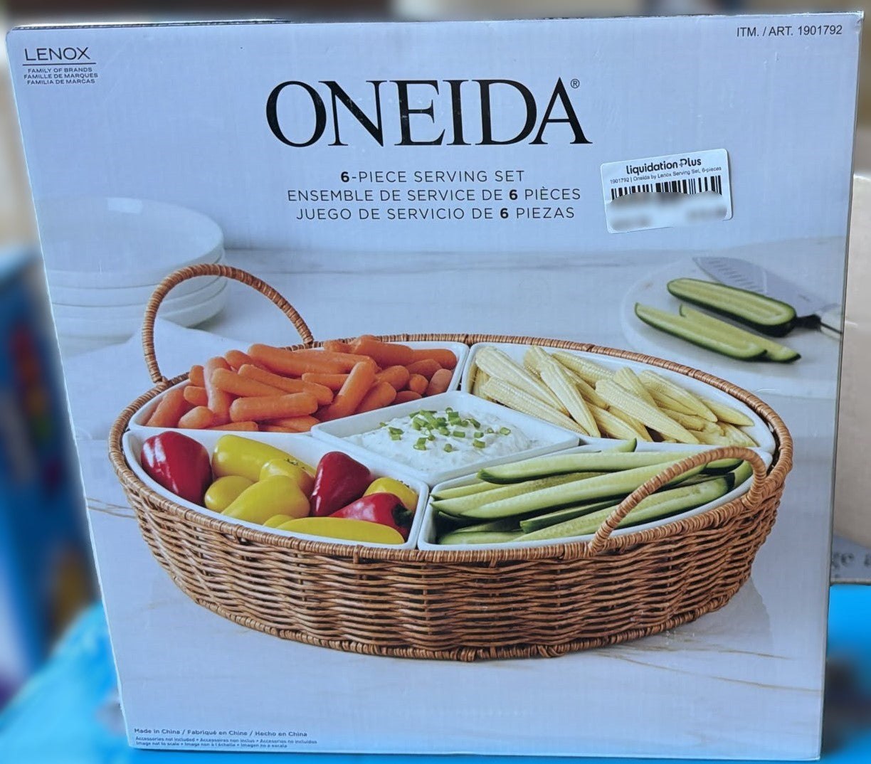 Oneida by Lenox Serving Set, 6-pieces