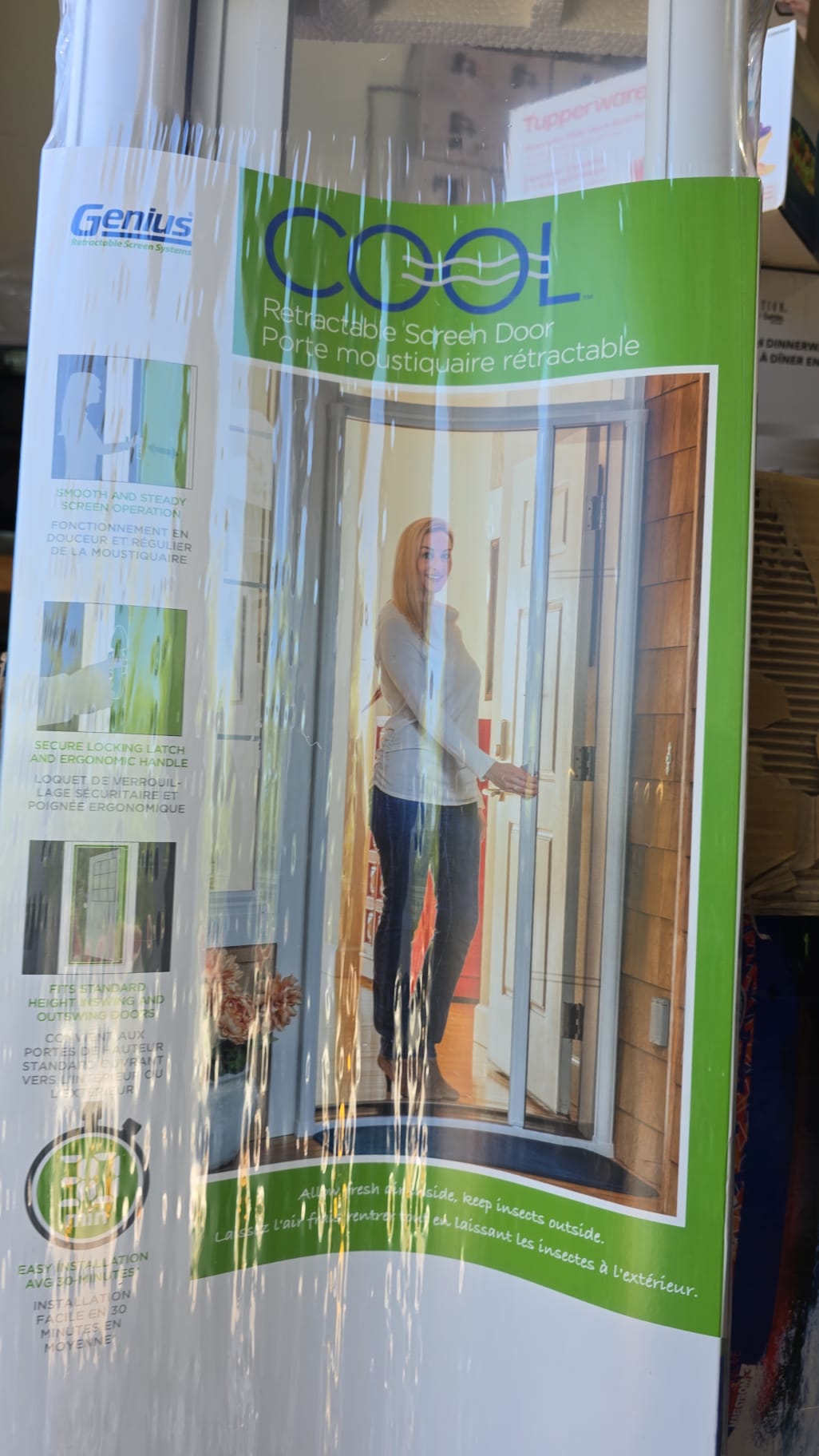 GENIUS COOL SCREEN DOOR RETRACTABLE