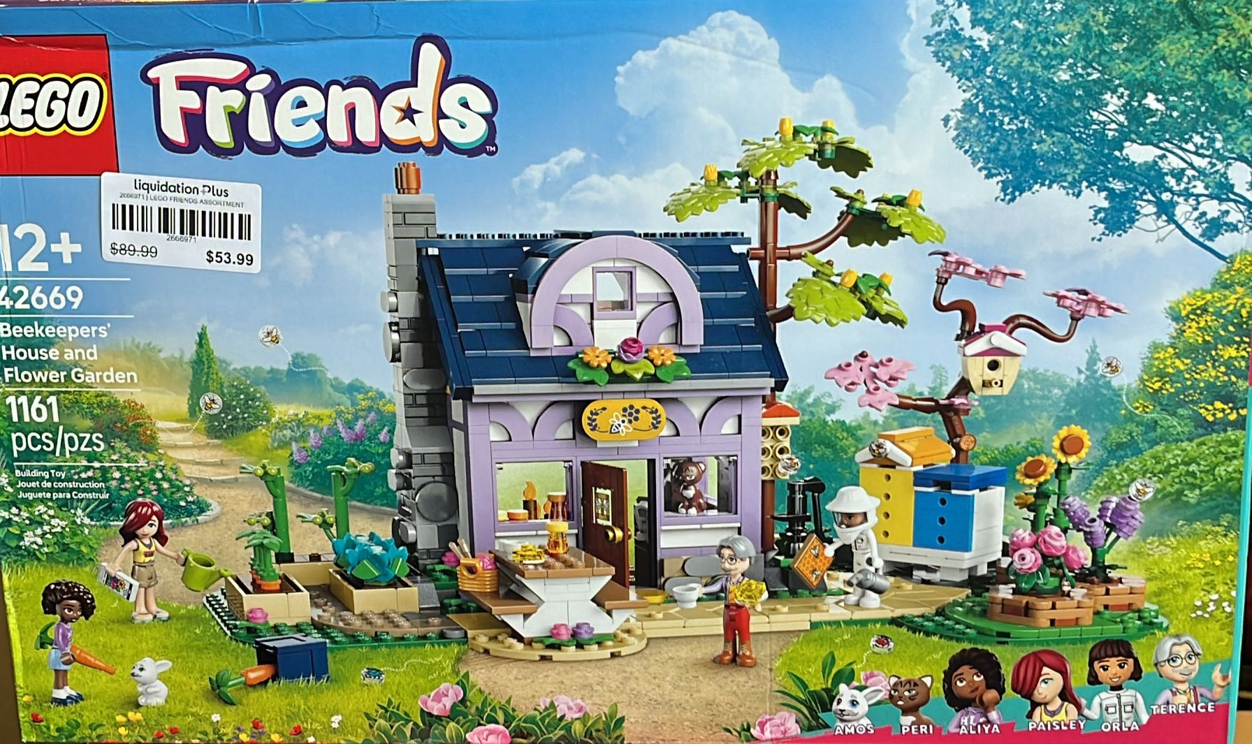 LEGO Beekeepers' House and Flower Garden