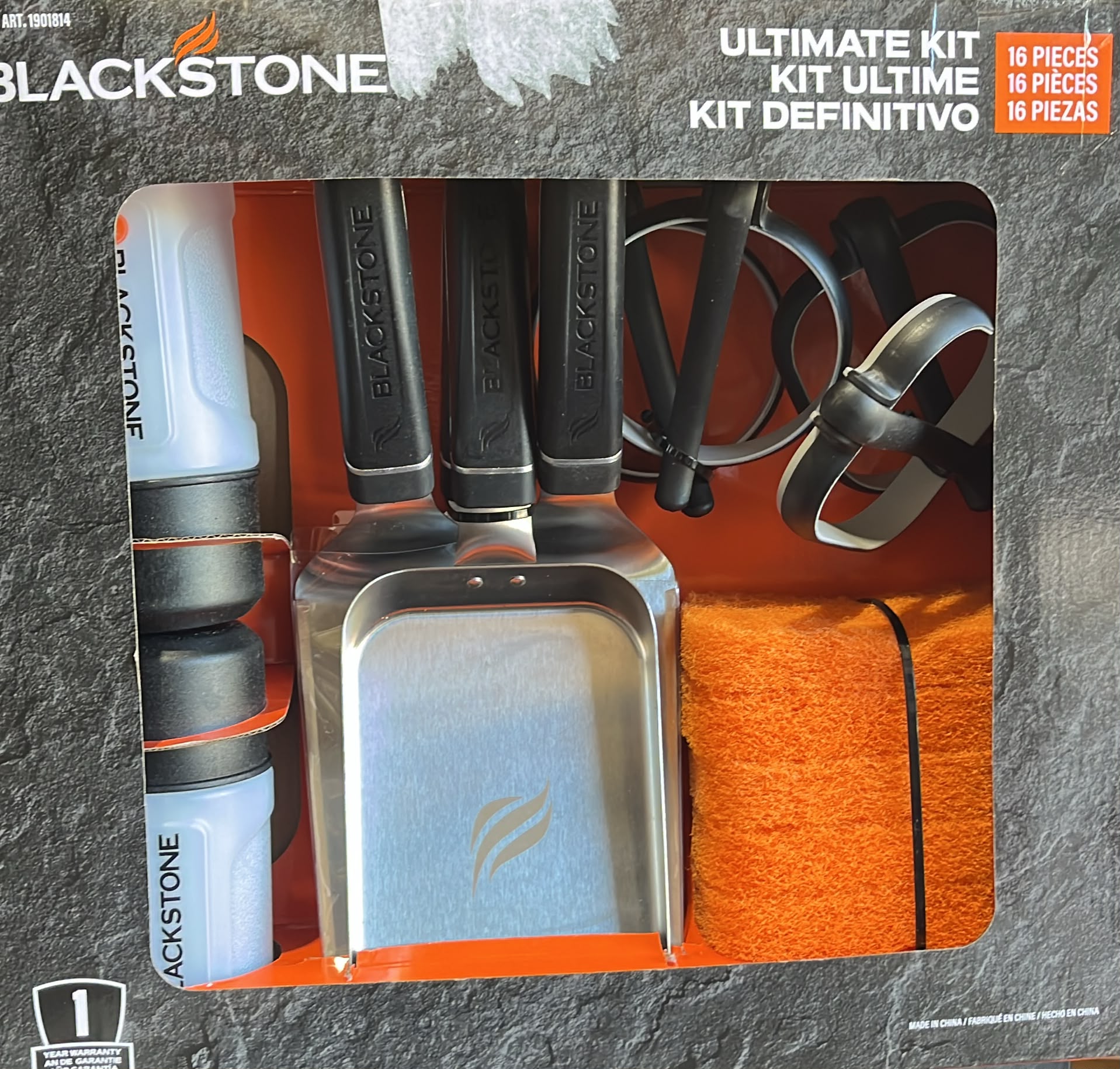 Blackstone Patio Griddle Accessory Kit, 16-pieces