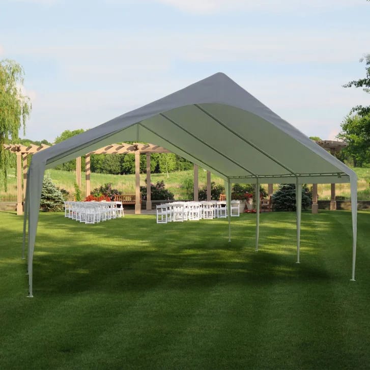 Impact Canopies 20 ft. x 20 ft. Event Party Tent (Model: EC2020-WT)