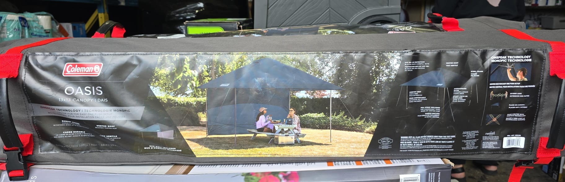 Coleman 13ft x 13ft OASIS™ Shelter with Shade Wall