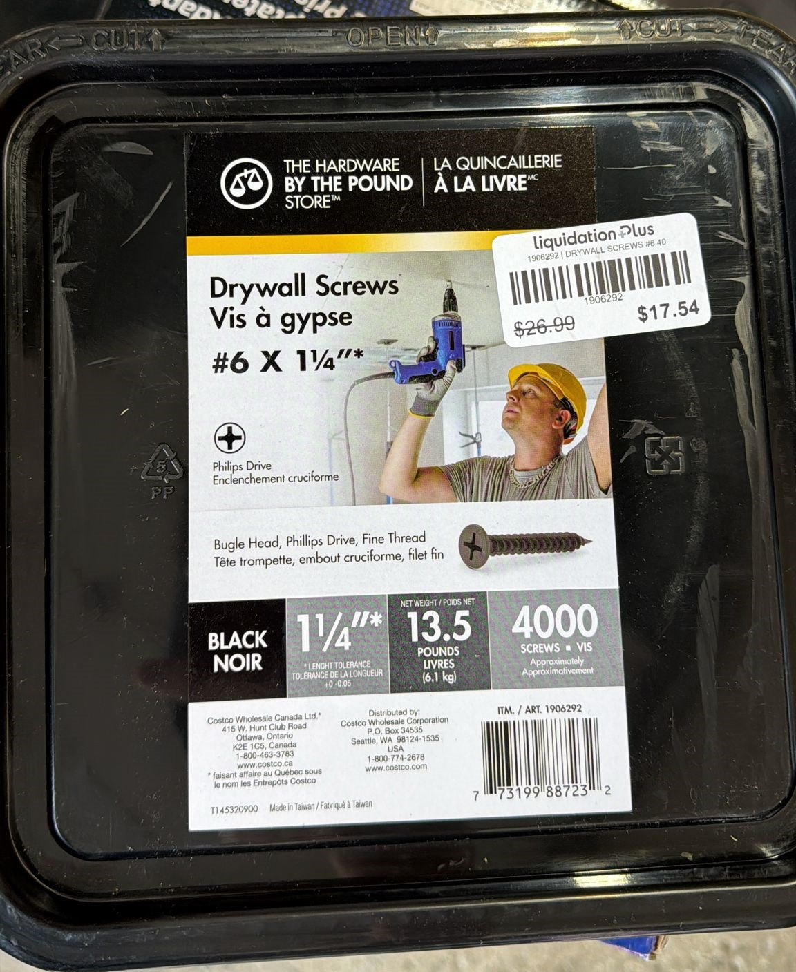 Drywall Screws No.6- approx 4000 screws