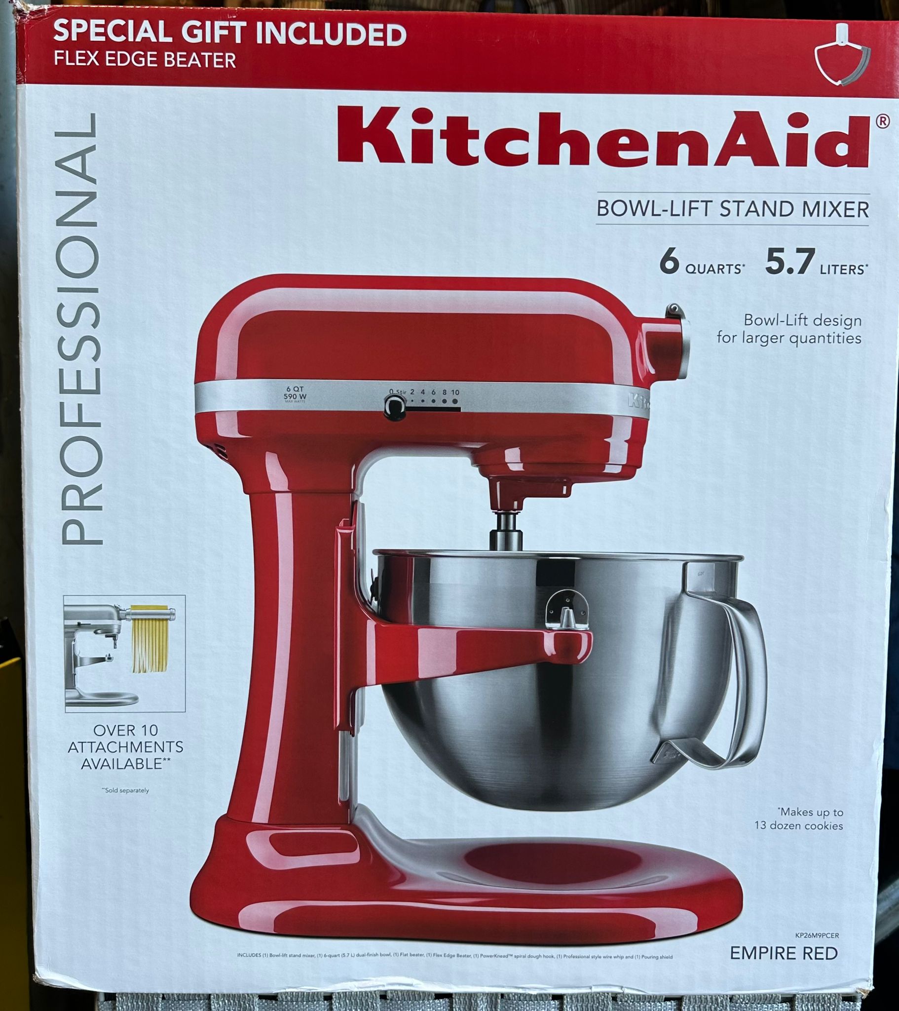 KitchenAid 5.68 L (6 qt.) Bowl-Lift Stand Mixer