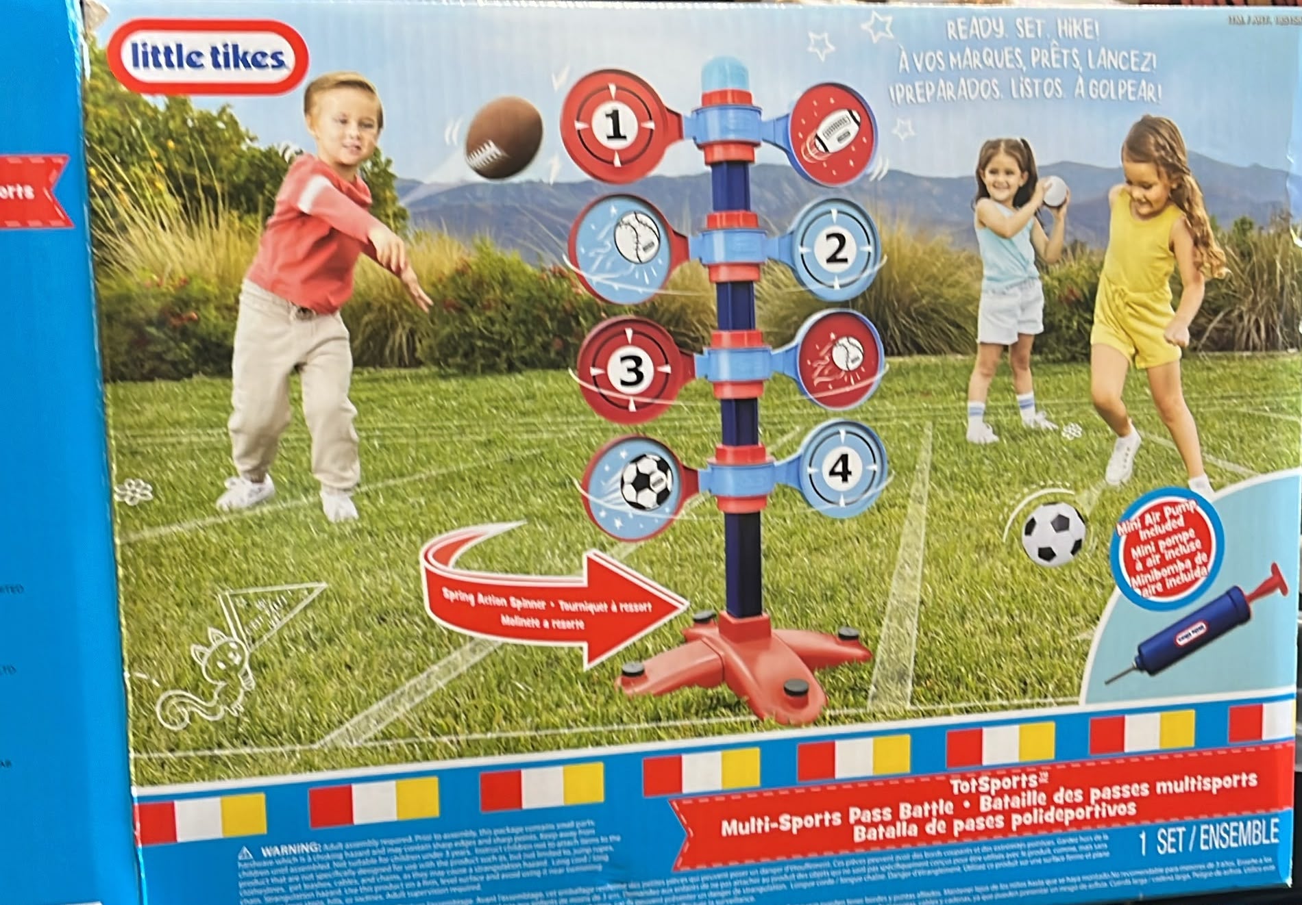 Little Tikes - Multi Sports PassThrow Battle Set