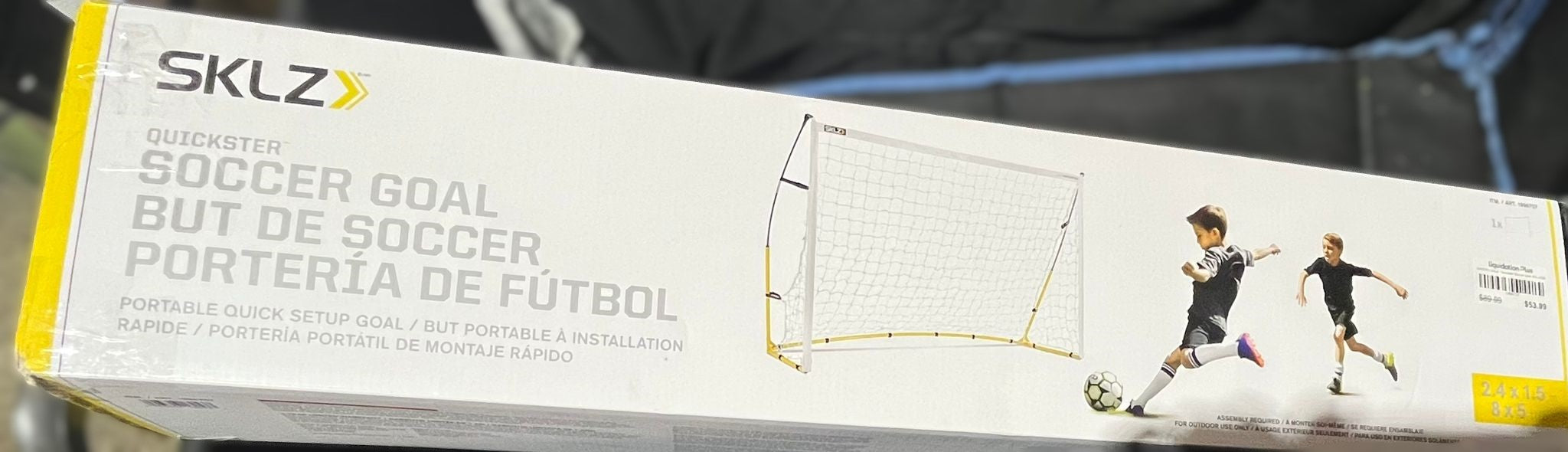 SKLZ - Quickster Soccer Goal, 8 ft. x 5 ft.