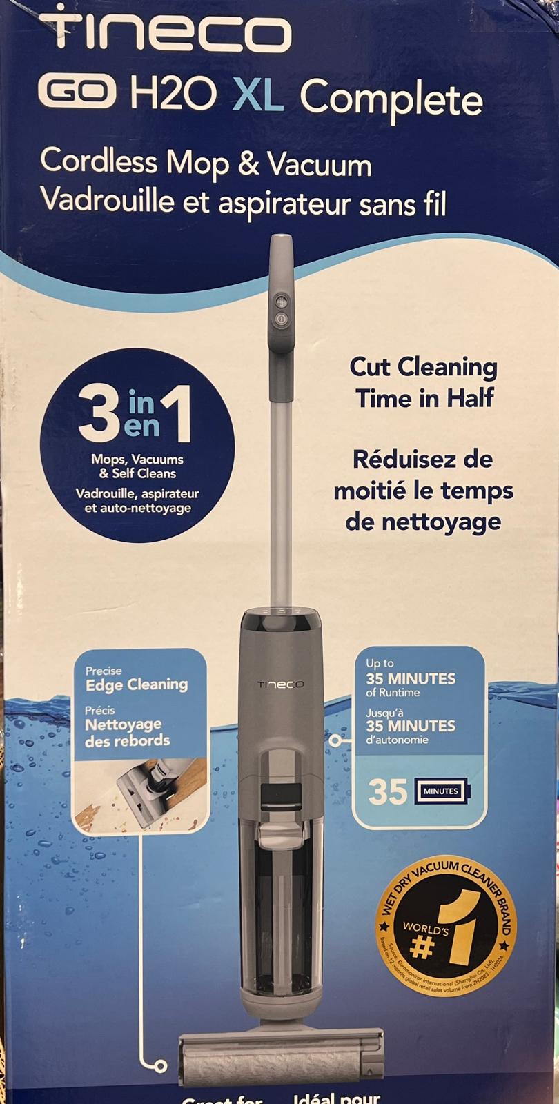 Tineco GO H2O XL Complete 3-in-1 Cordless Wet + Dry Vacuum and Floor Washer