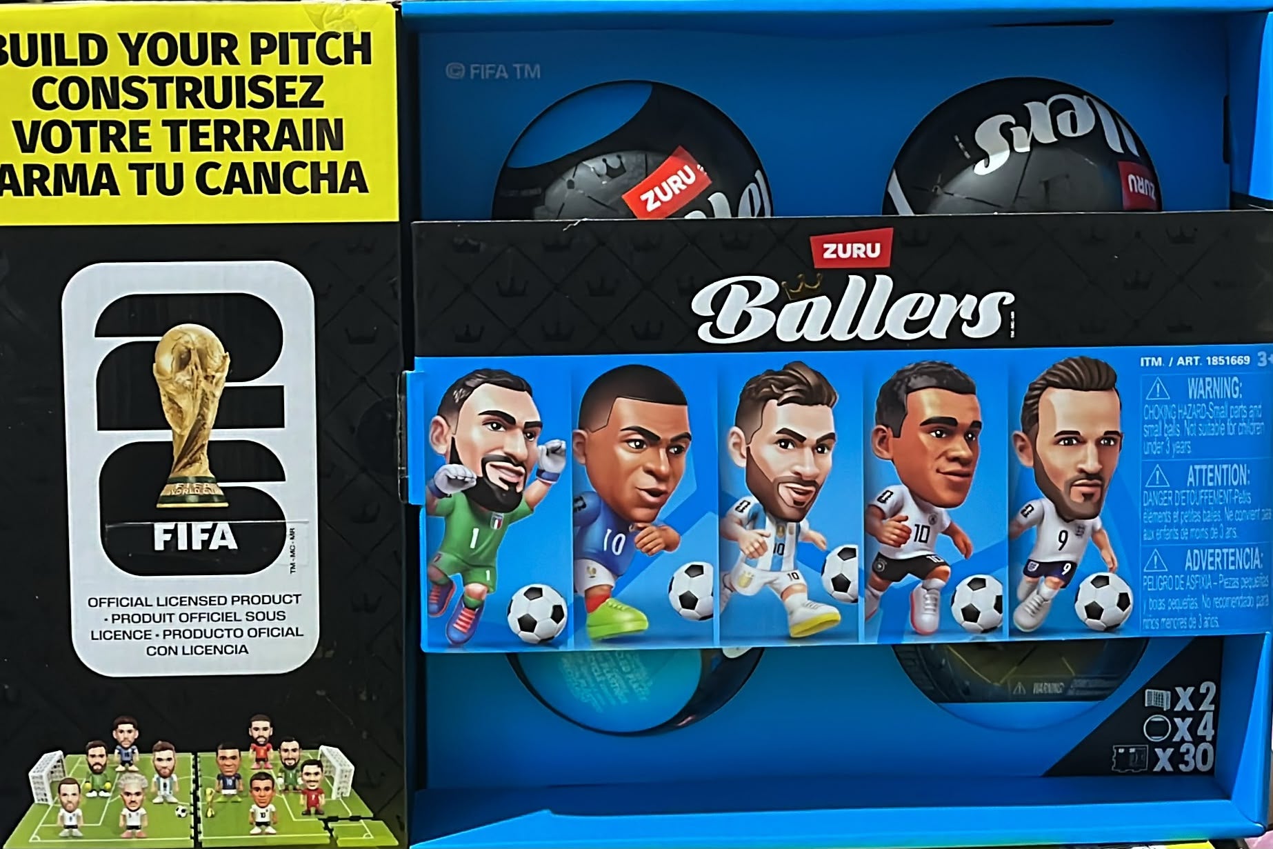 FIFA Ballers Figures 4-pack, Series 1