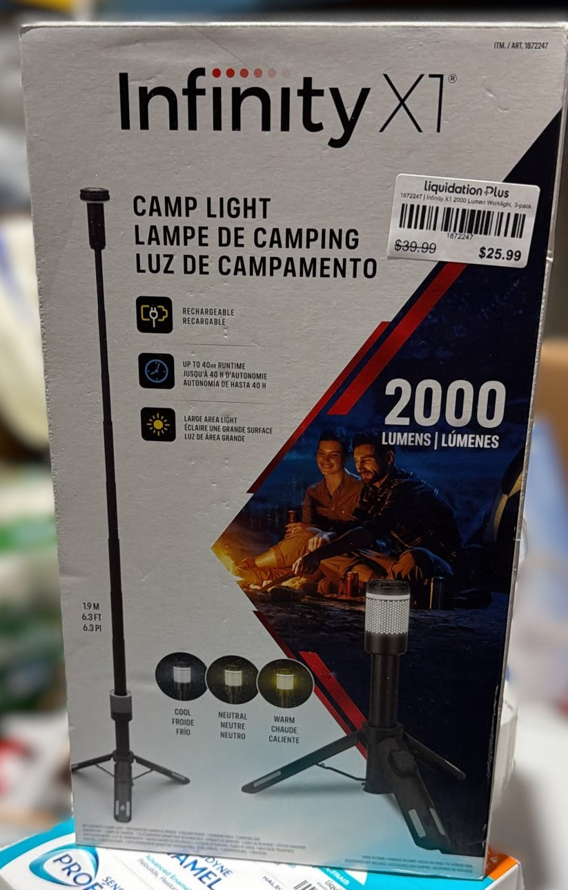 Infinity X1 2000L Camp Site Light