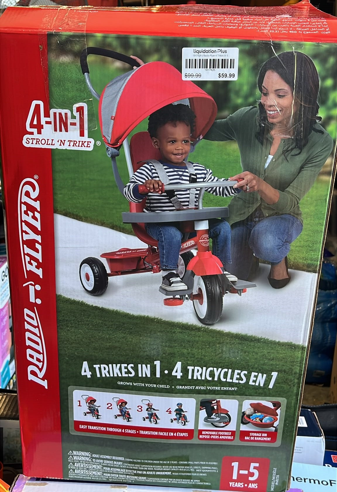 Radio Flyer 4 Trikes in 1