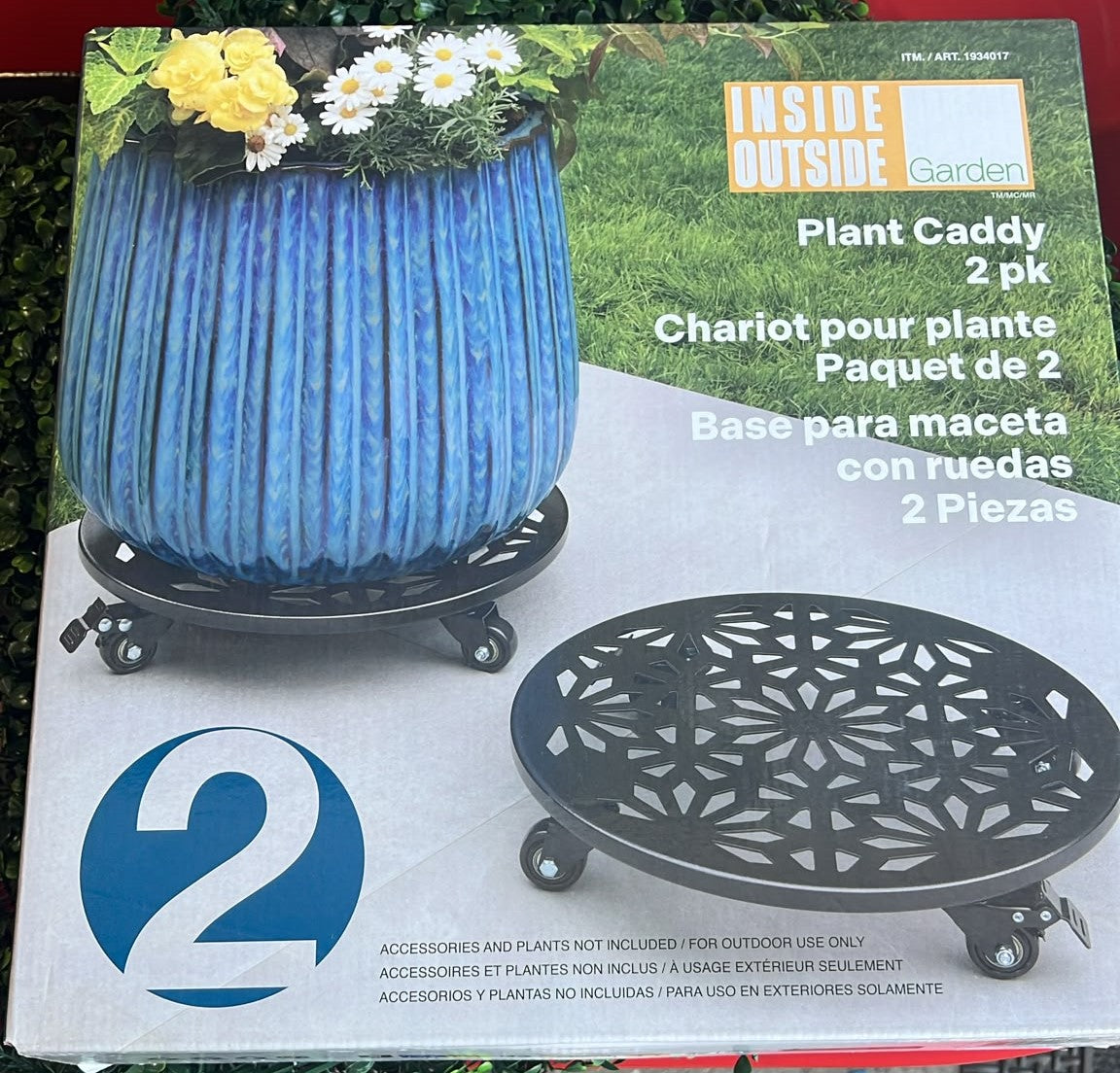 Mullally Plant Caddy, 2-pack