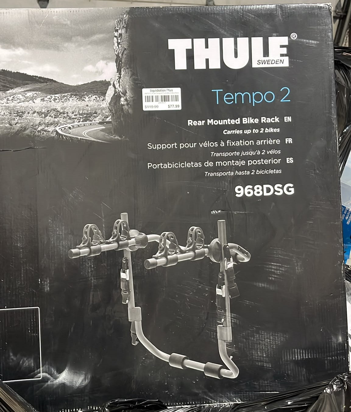 Thule Tempo 2 Trunk Mount Bike Rack