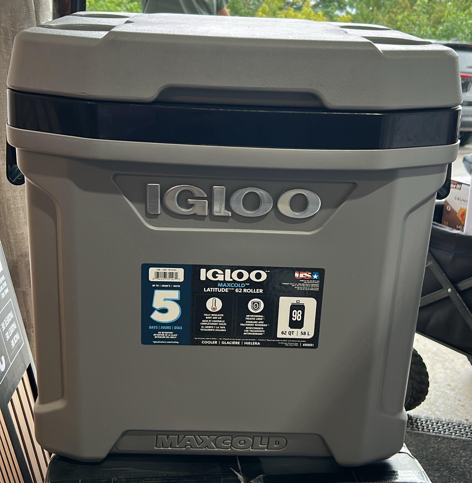 Igloo 62-quart Maxcold Wheeled Cooler