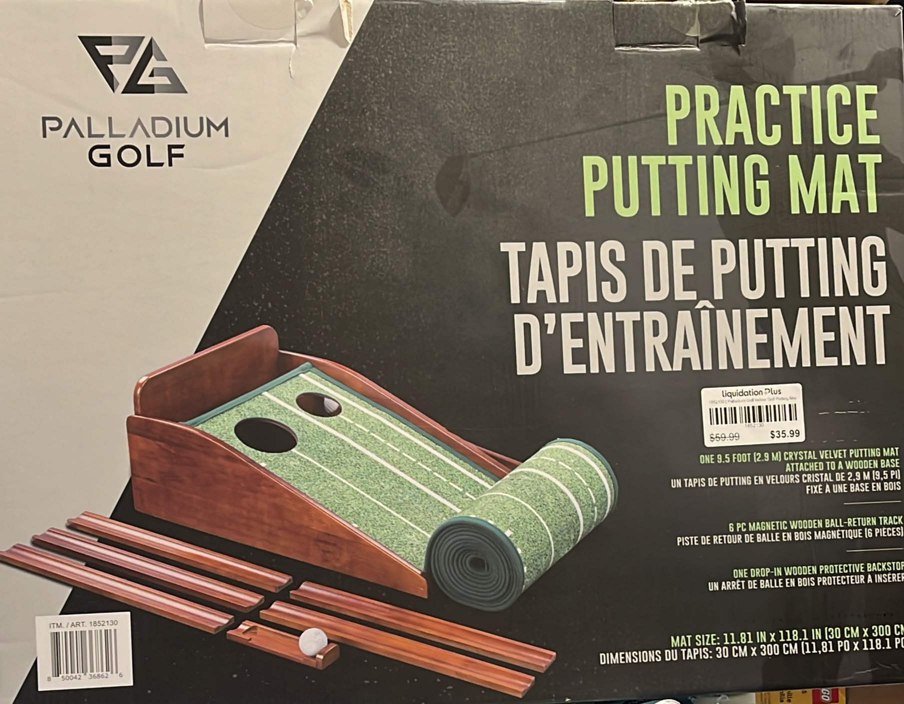 Palladium Golf Indoor Golf Putting Mat