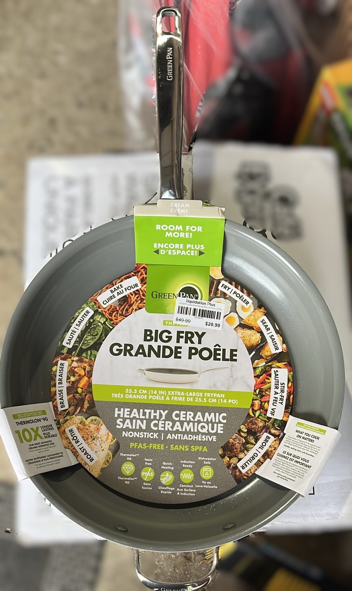 GreenPan Family Pan, 35.5 cm (14 in.)
