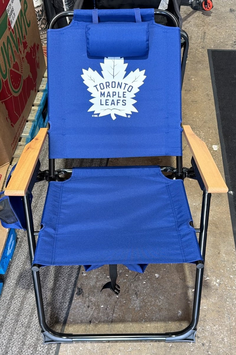 NHL Folding Backpack Chair (Toronto Maple Leafs)