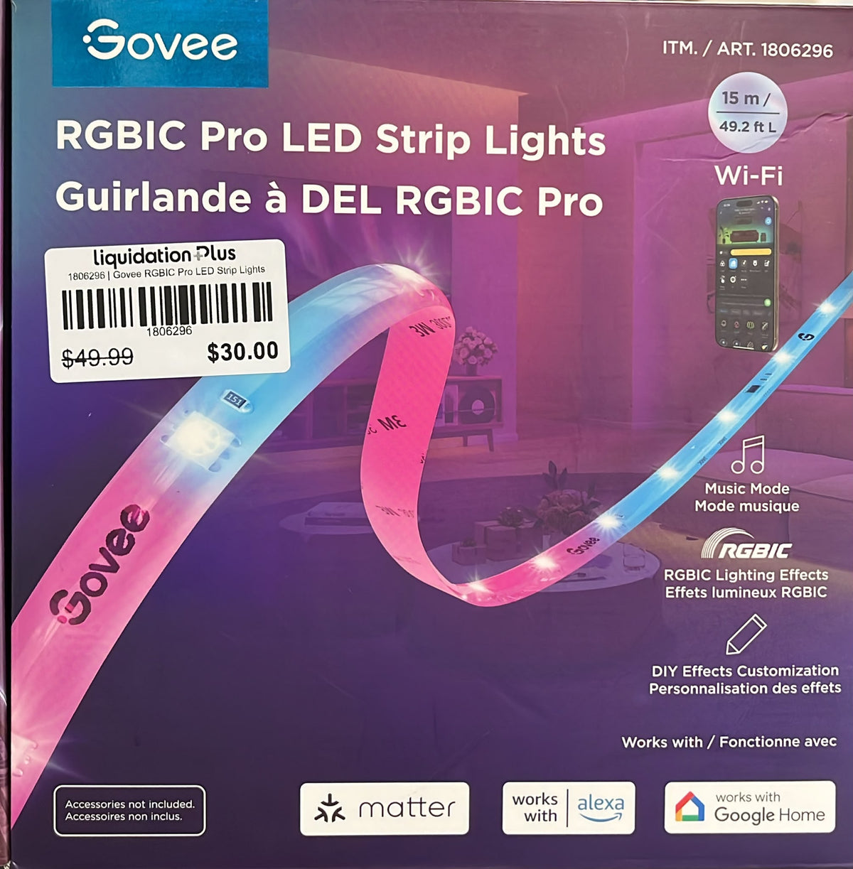 Govee RGBIC Pro LED Strip Lights