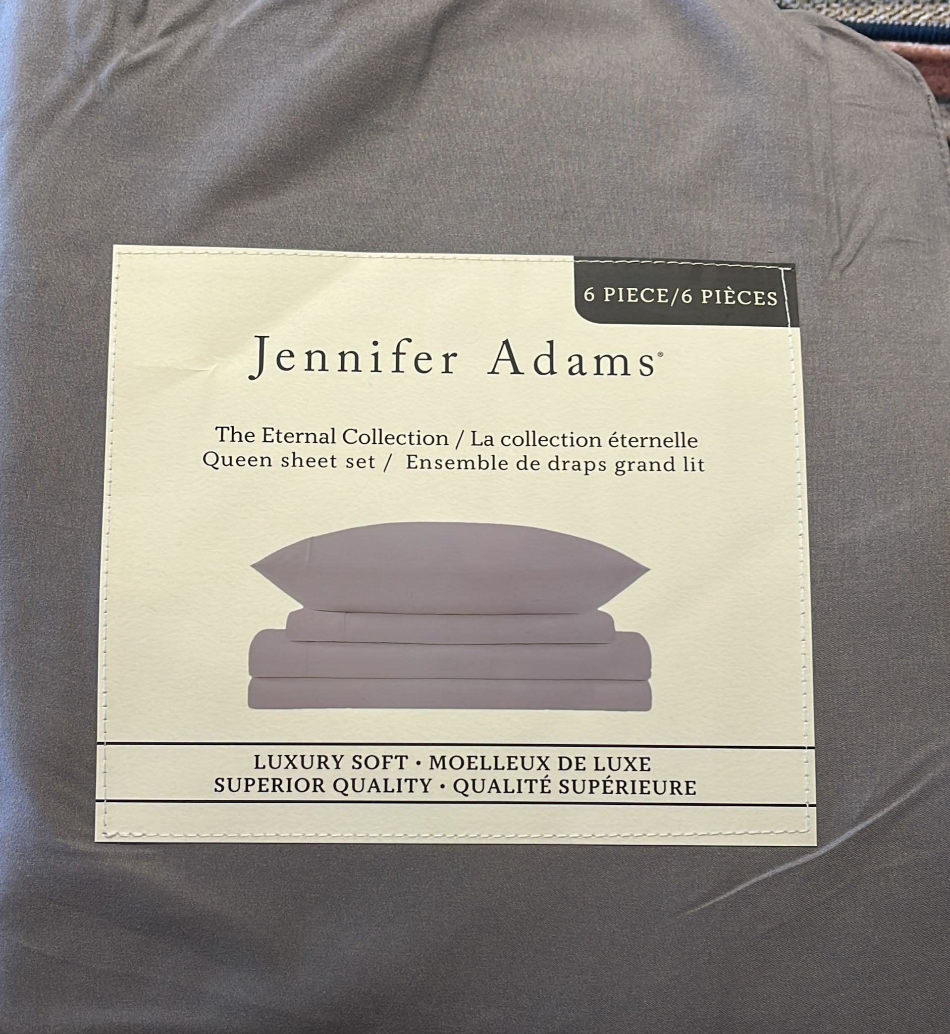 Jennifer Adams 6-piece Eternal Microfiber, Queen