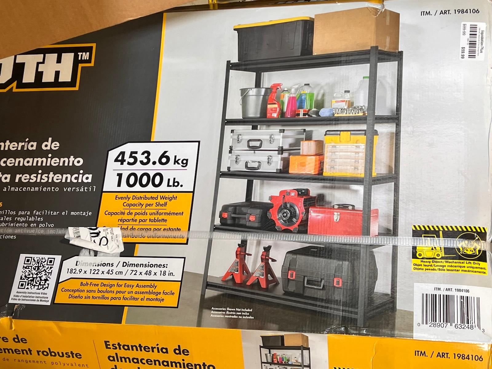 Mammoth 5-Tier Storage Rack