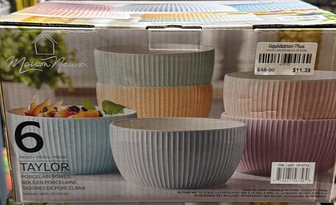 Maison Neuve Porcelain Bowls