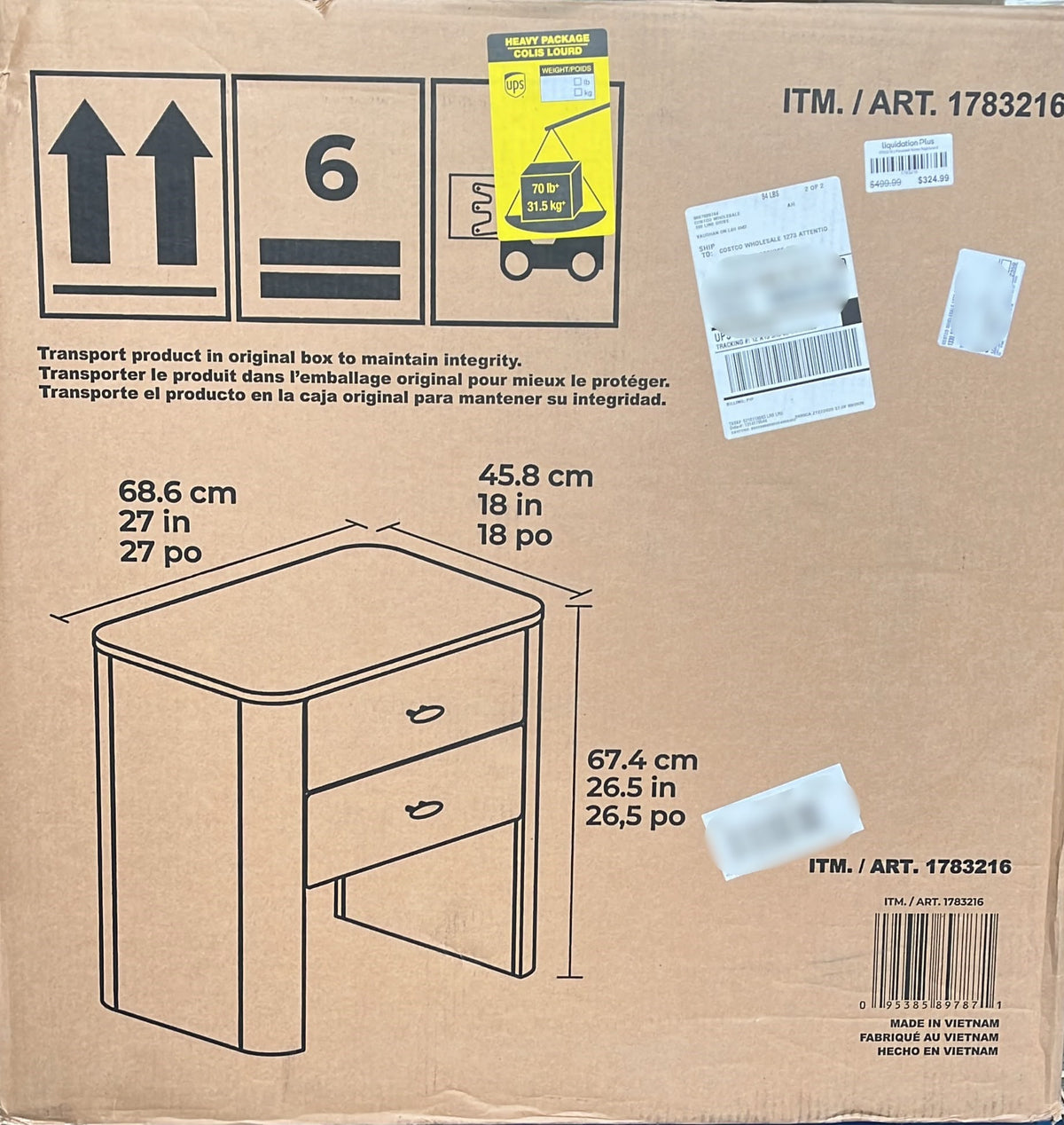 Flexsteel Noren - Nightstand