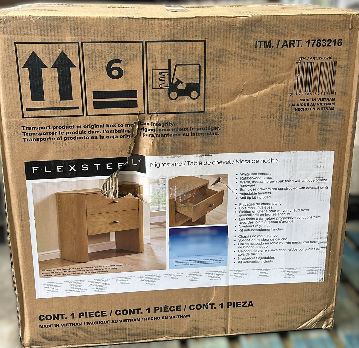 Flexsteel Noren - Nightstand