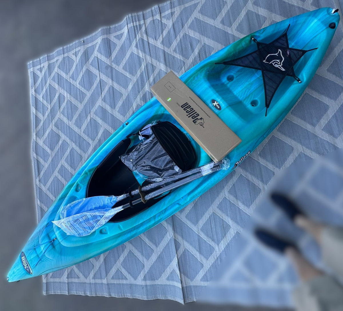 Pelican - Mission 100 Kayak, with Paddle