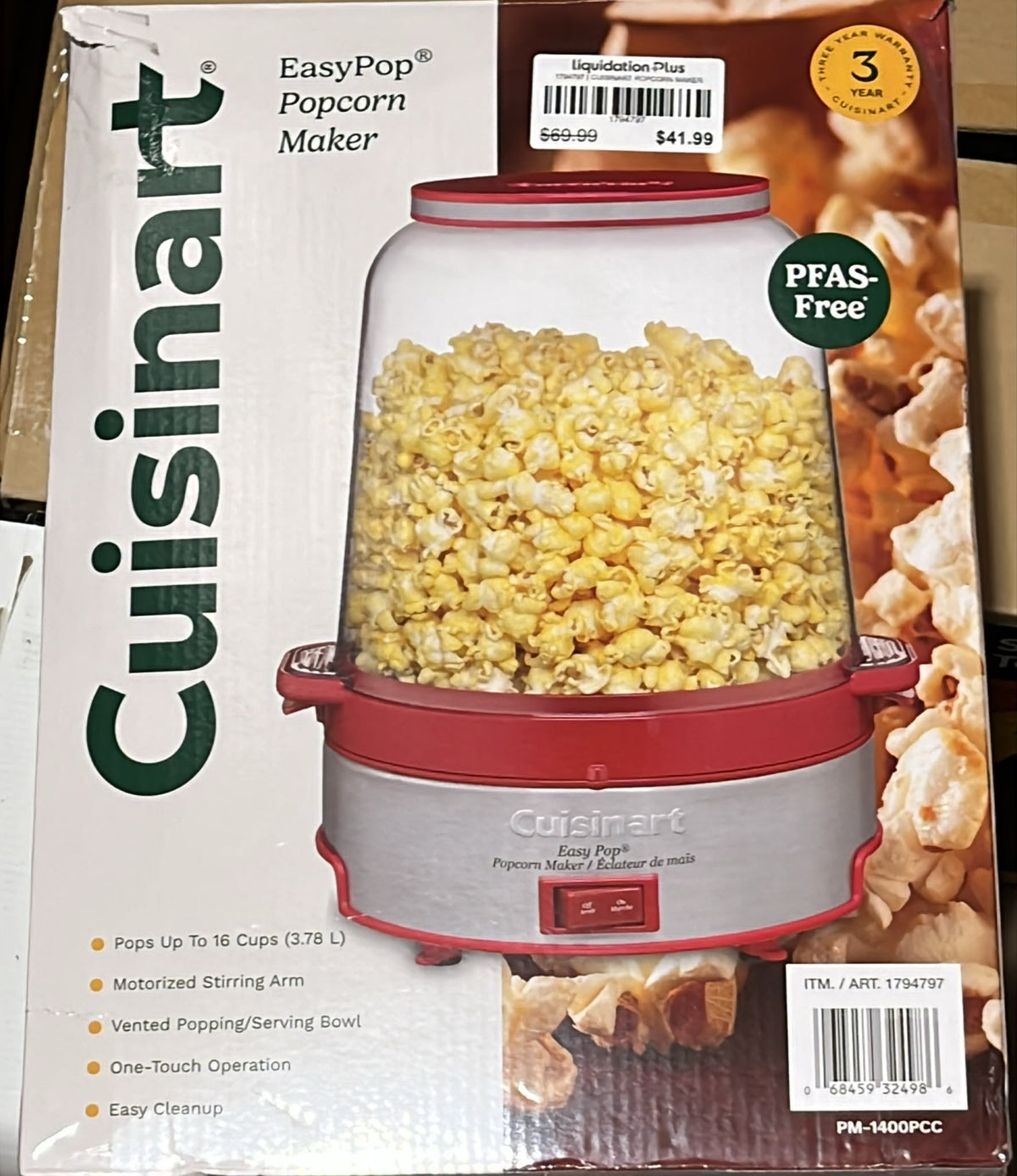 Cuisinart EasyPop - Hot Air Popcorn Maker
