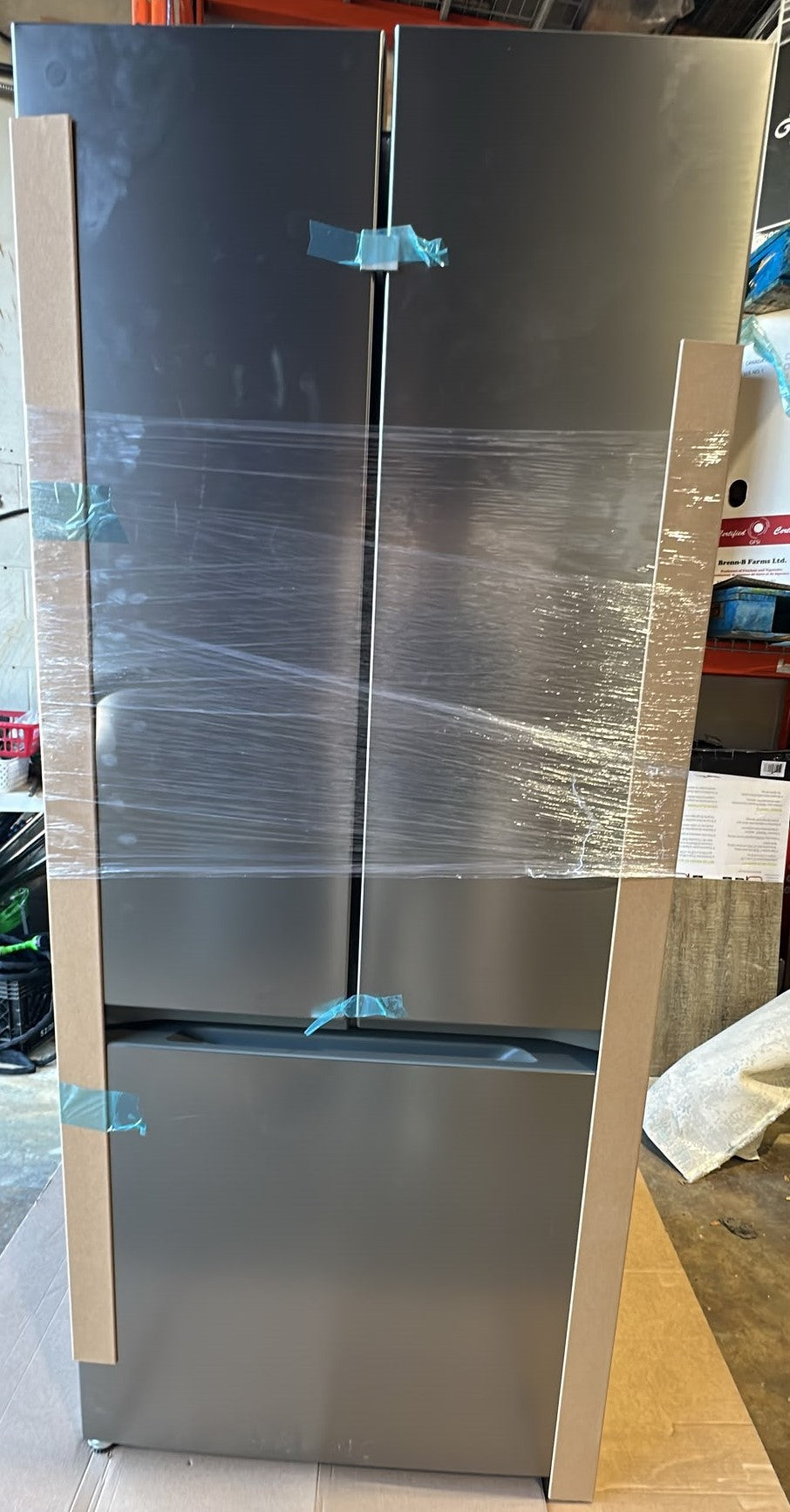 LG 30 in. 18 cu ft. Counter Depth French Door Refrigerator with Pocket Handle