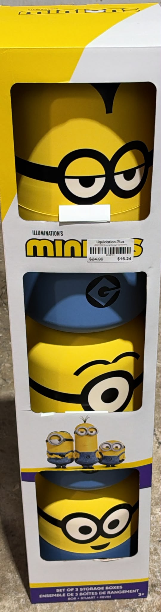 Minions Storage Containers