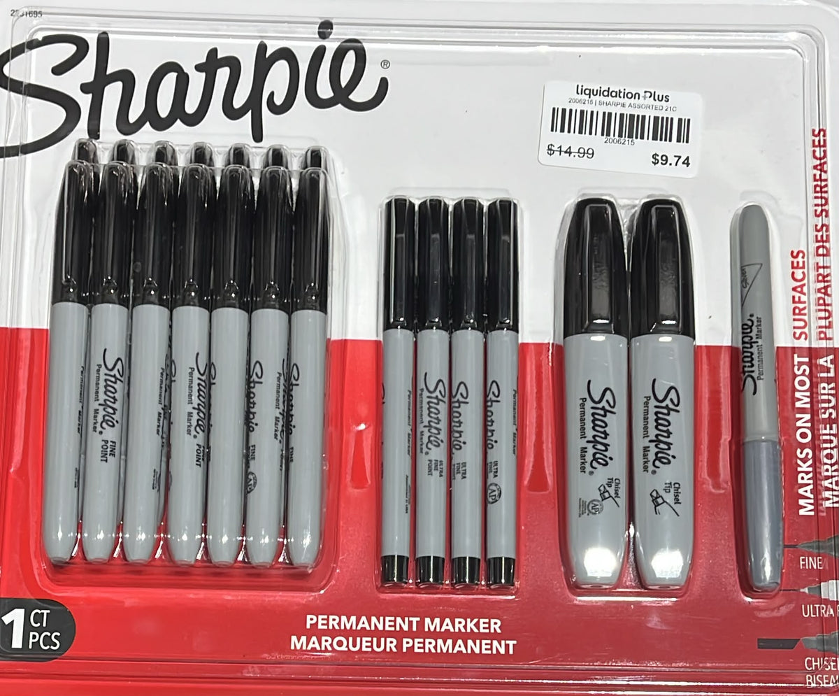 SHARPIE ASSORTED 21C