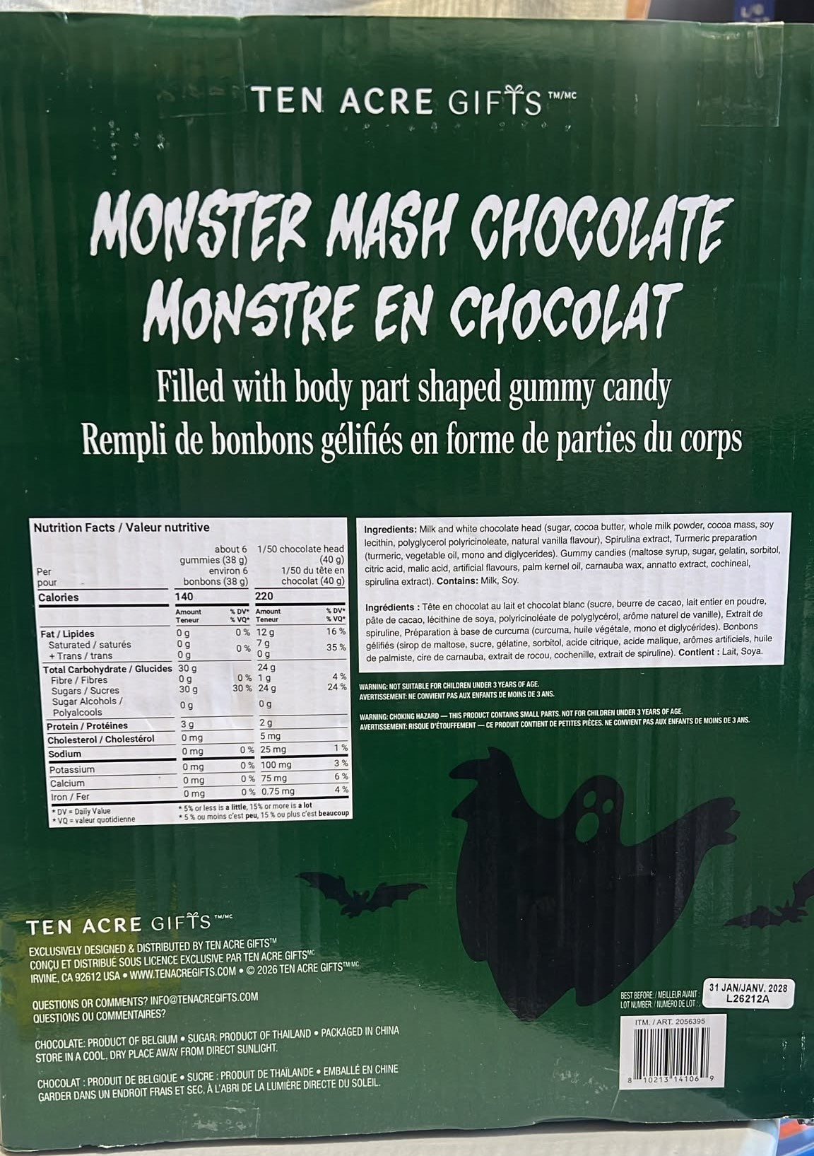 Monster Mash Chocolate Head 5.5 lbs
