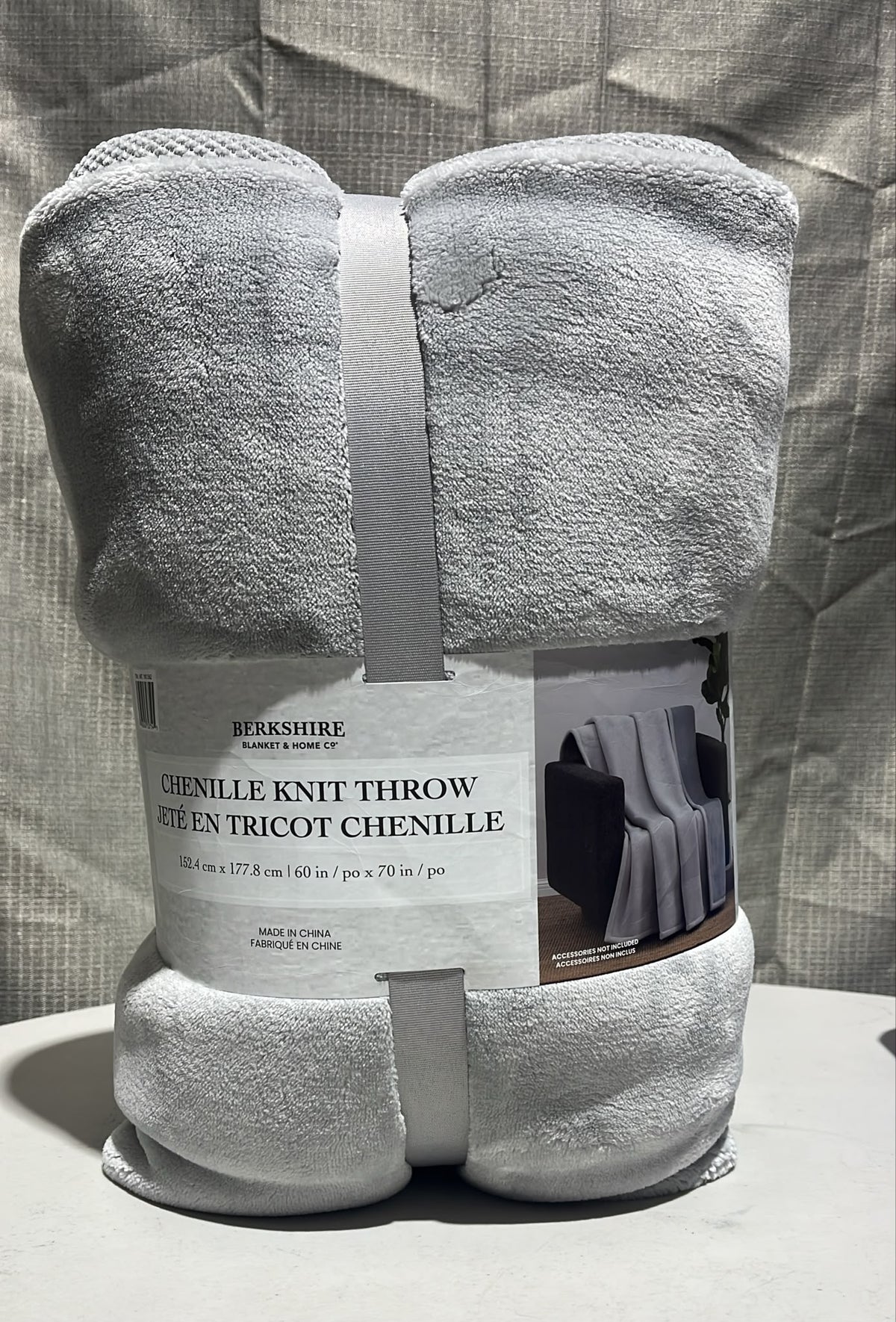 Berkshire Chenille Knit Throw