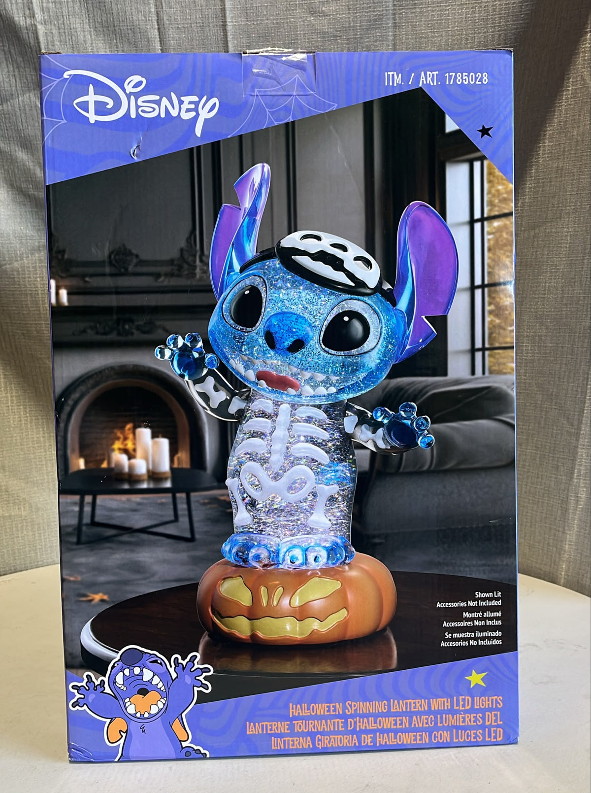 Halloween 16 inch (41cm) Disney Spinning Lantern with LED lights