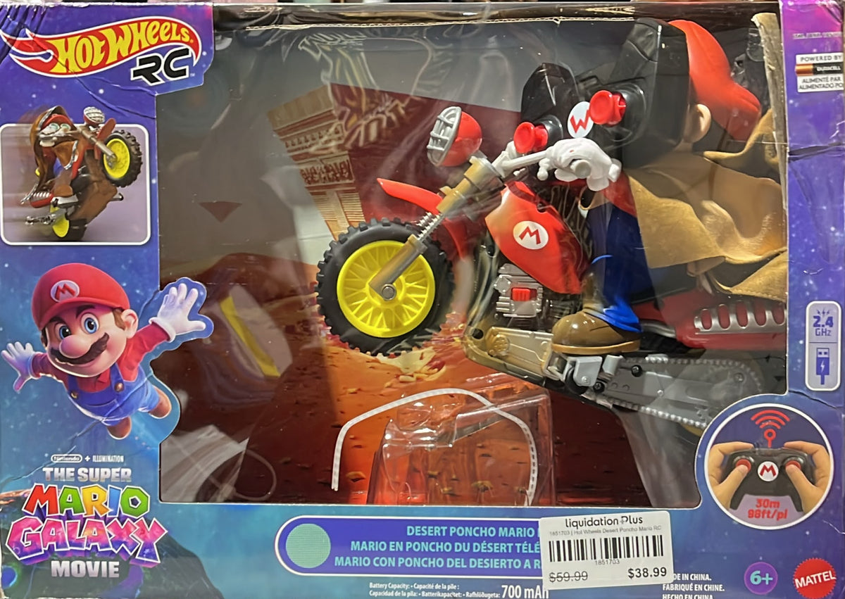 Hot Wheels Desert Poncho Mario RC